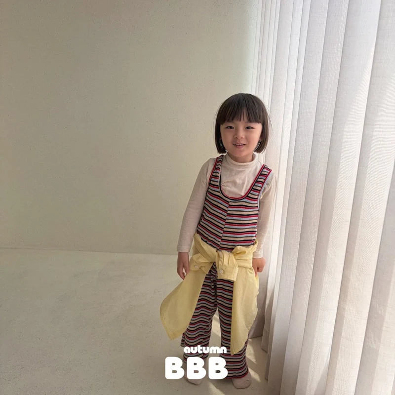 Little Foxx – Stripe Overalls