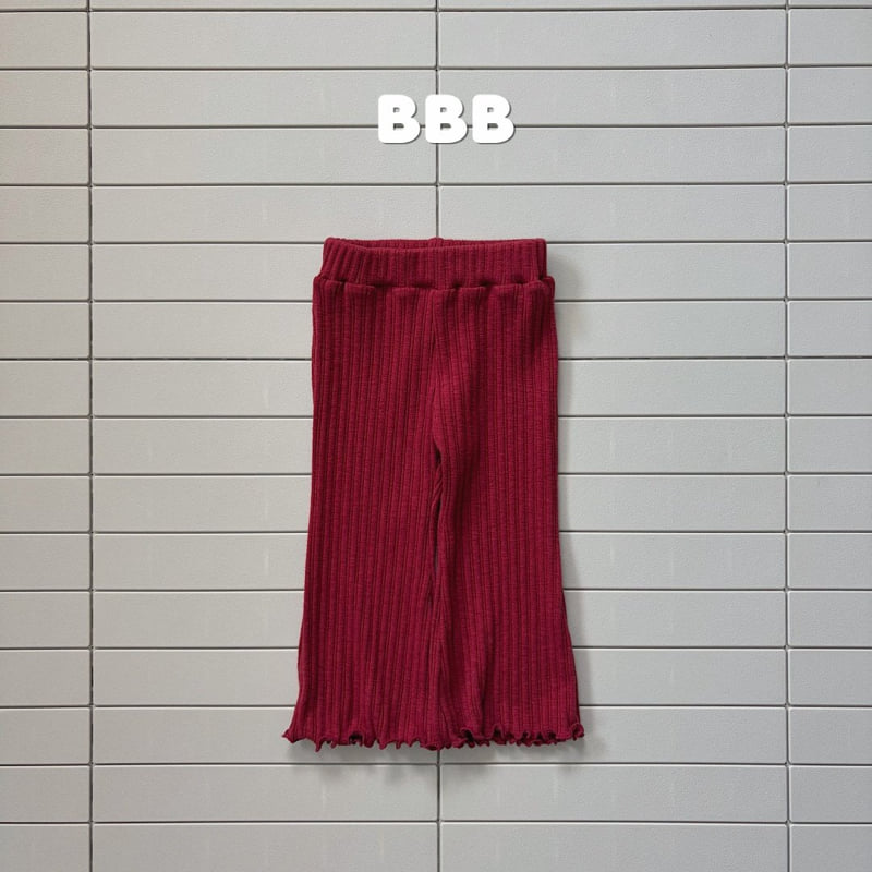 Little Foxx – Rib Bootscut Pants