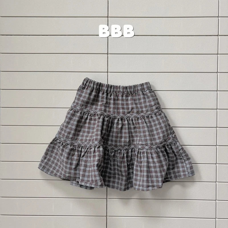Little Foxx – Check Skirt