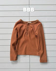 Little Foxx – Button Basic Tee