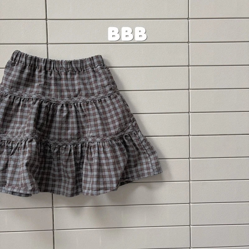 Little Foxx – Check Skirt