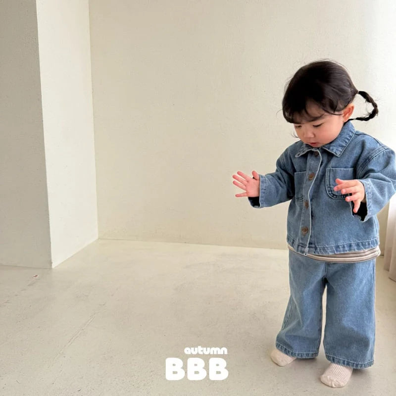 Little Foxx – Dun Denim Half Jacket