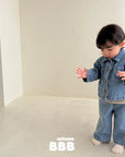 Little Foxx – Dun Denim Half Jacket