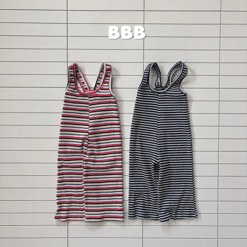 Little Foxx – Stripe Overalls
