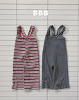 Little Foxx – Stripe Overalls