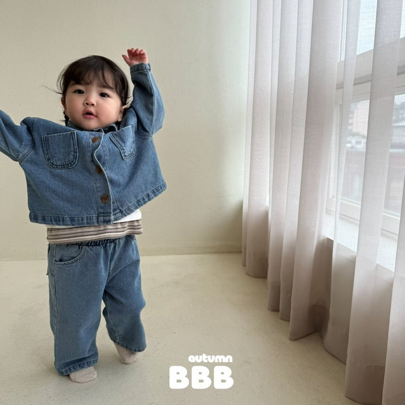 Little Foxx – Dun Denim Half Jacket