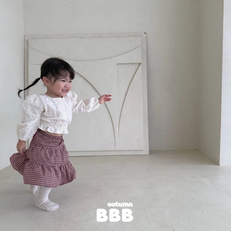 Little Foxx – Check Skirt