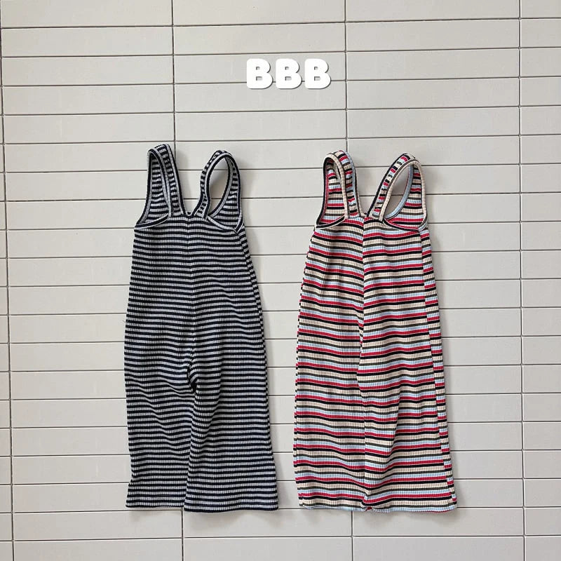Little Foxx – Stripe Overalls