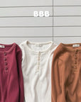 Little Foxx – Button Basic Tee