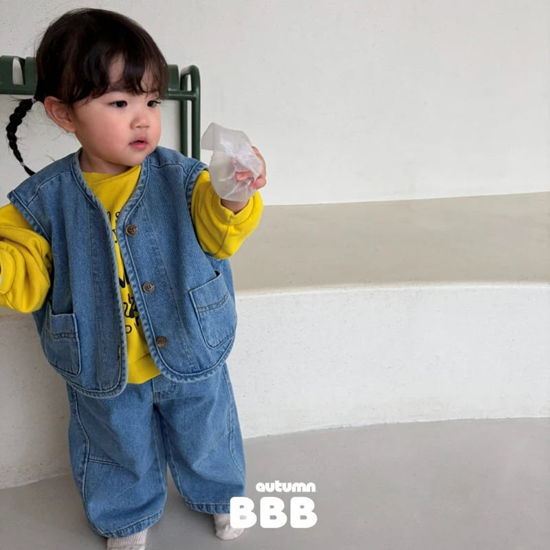 Little Foxx – Loose Denim Vest