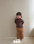 Little Foxx – Stripe Half Turtleneck Tee