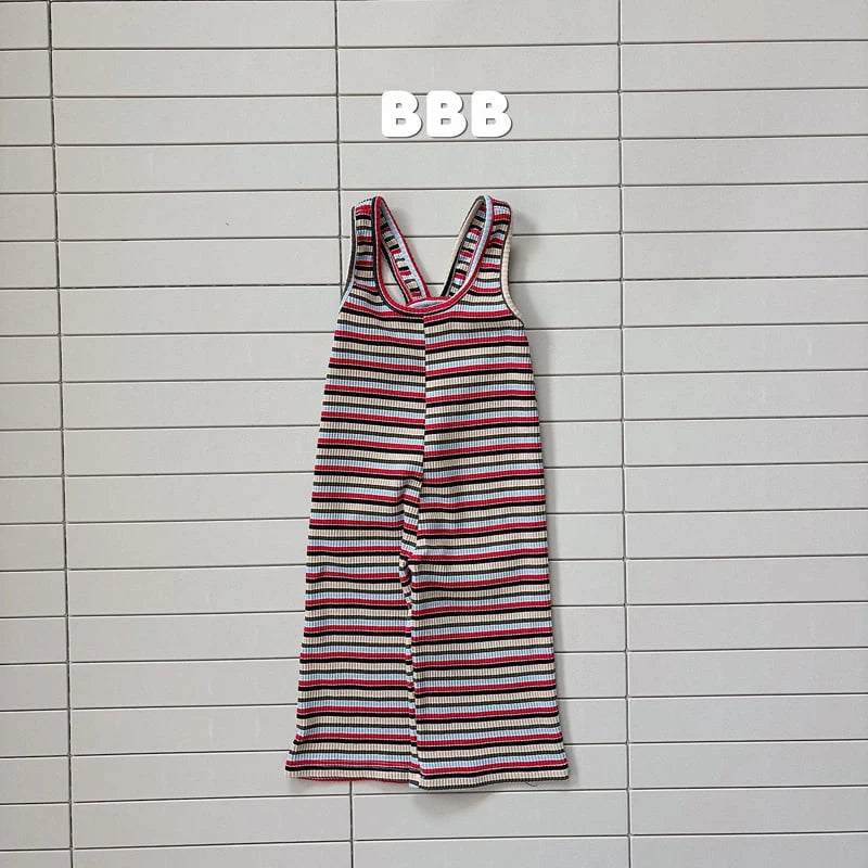 Little Foxx – Stripe Overalls