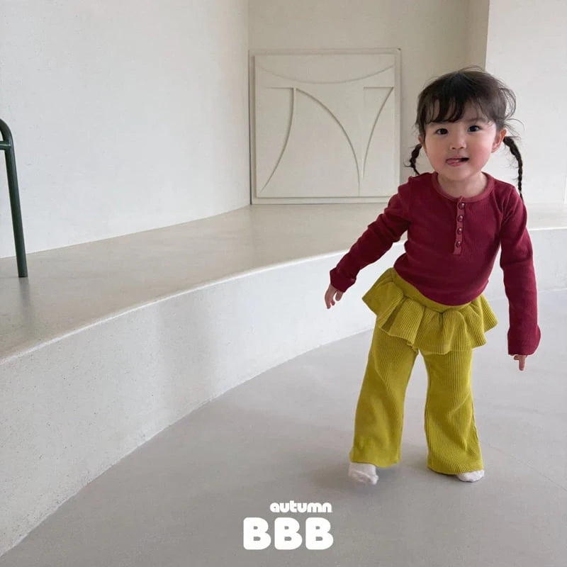 Little Foxx – Button Basic Tee