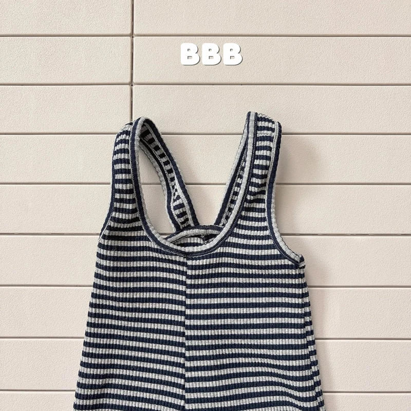 Little Foxx – Stripe Overalls