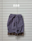 Little Foxx – Corduroy Roll-up Pants