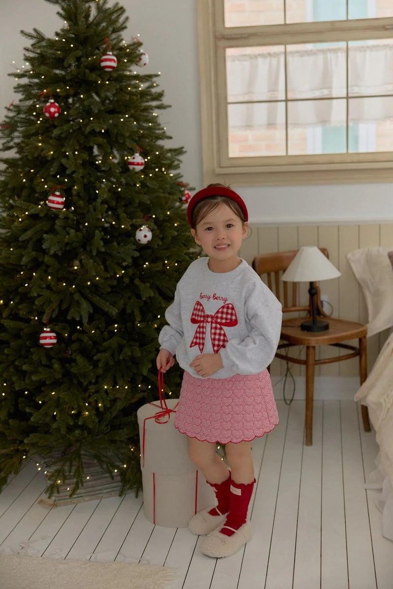 Little Foxx – Heart Scallop Skirt