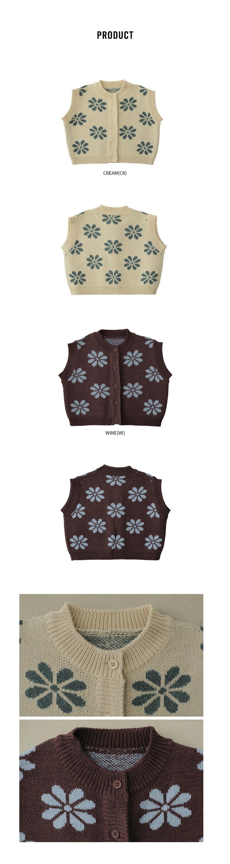 Little Foxx – Dous Knit Vest