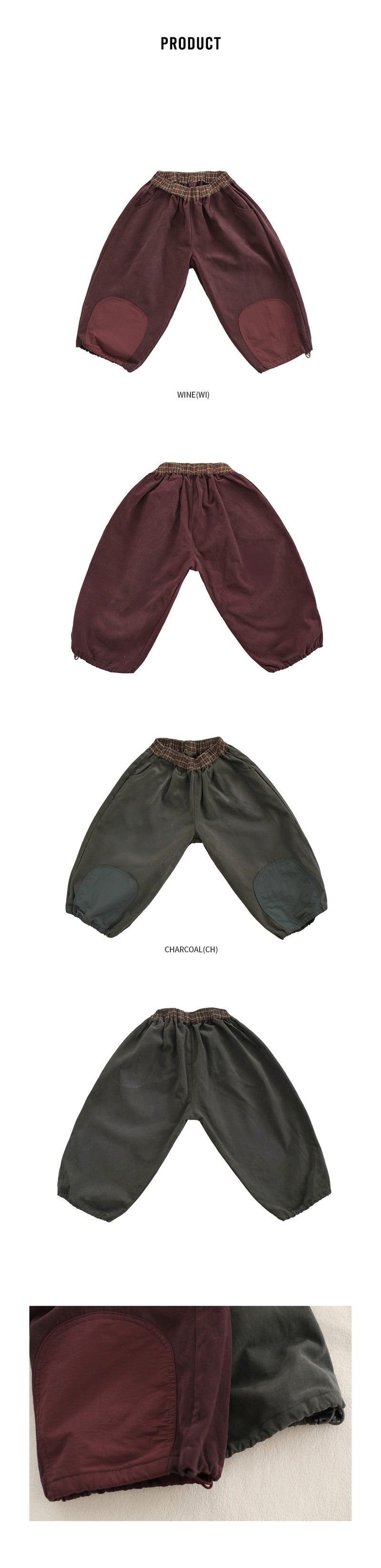 Little Foxx – Celta Patch Pants