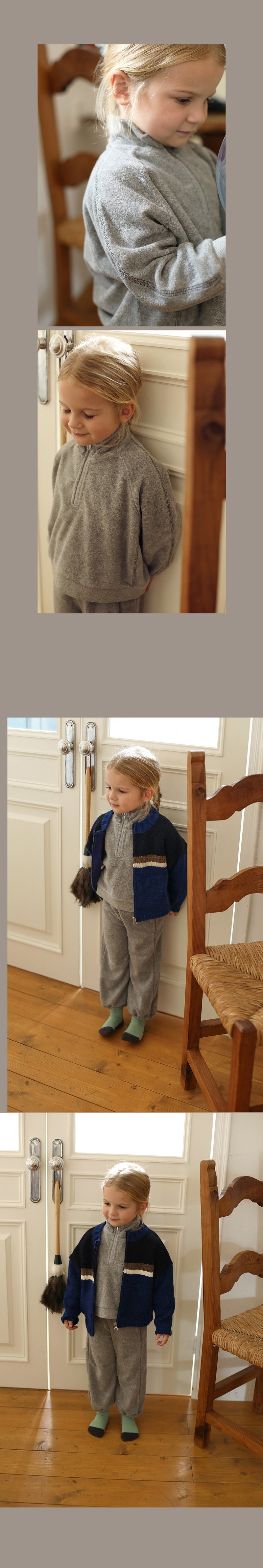 Little Foxx – Robin Zip-up Sweatshirt