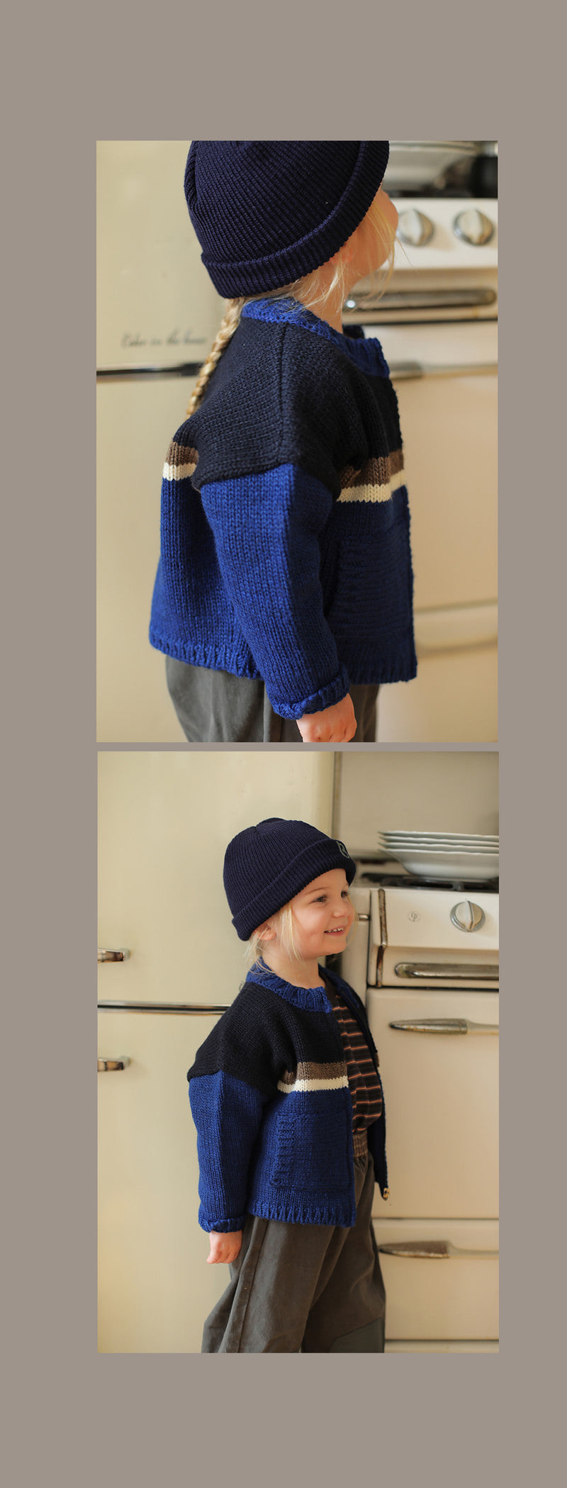 Little Foxx – Mouton Knit Zip-up