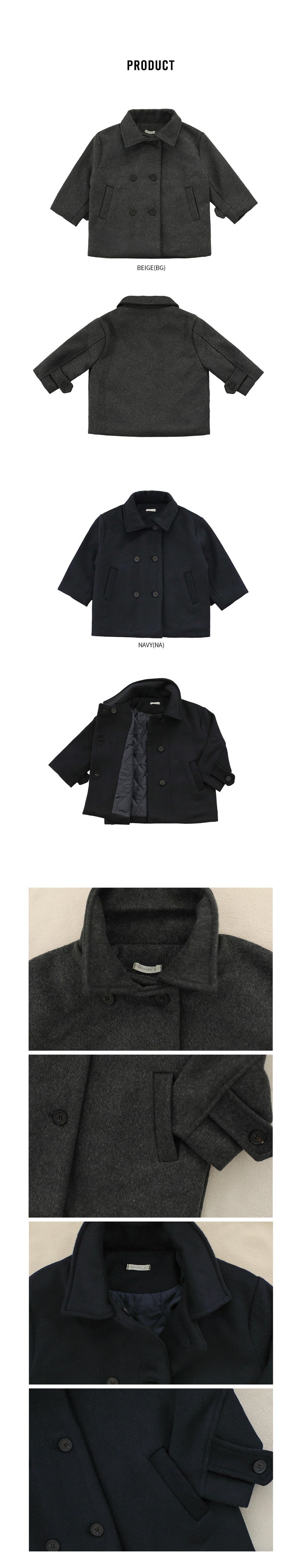 Little Foxx – Carnaby Double Fit Coat