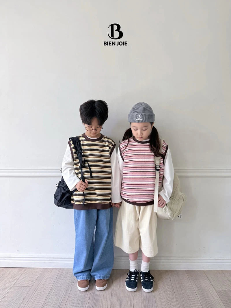 Little Foxx – K Stripe Vest