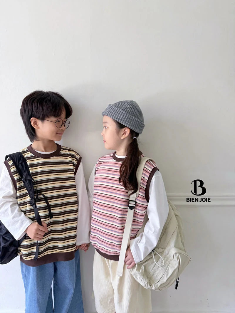 Little Foxx – K Stripe Vest