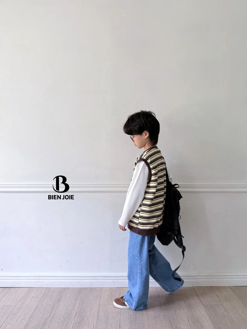 Little Foxx – K Stripe Vest