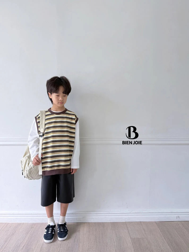 Little Foxx – K Stripe Vest