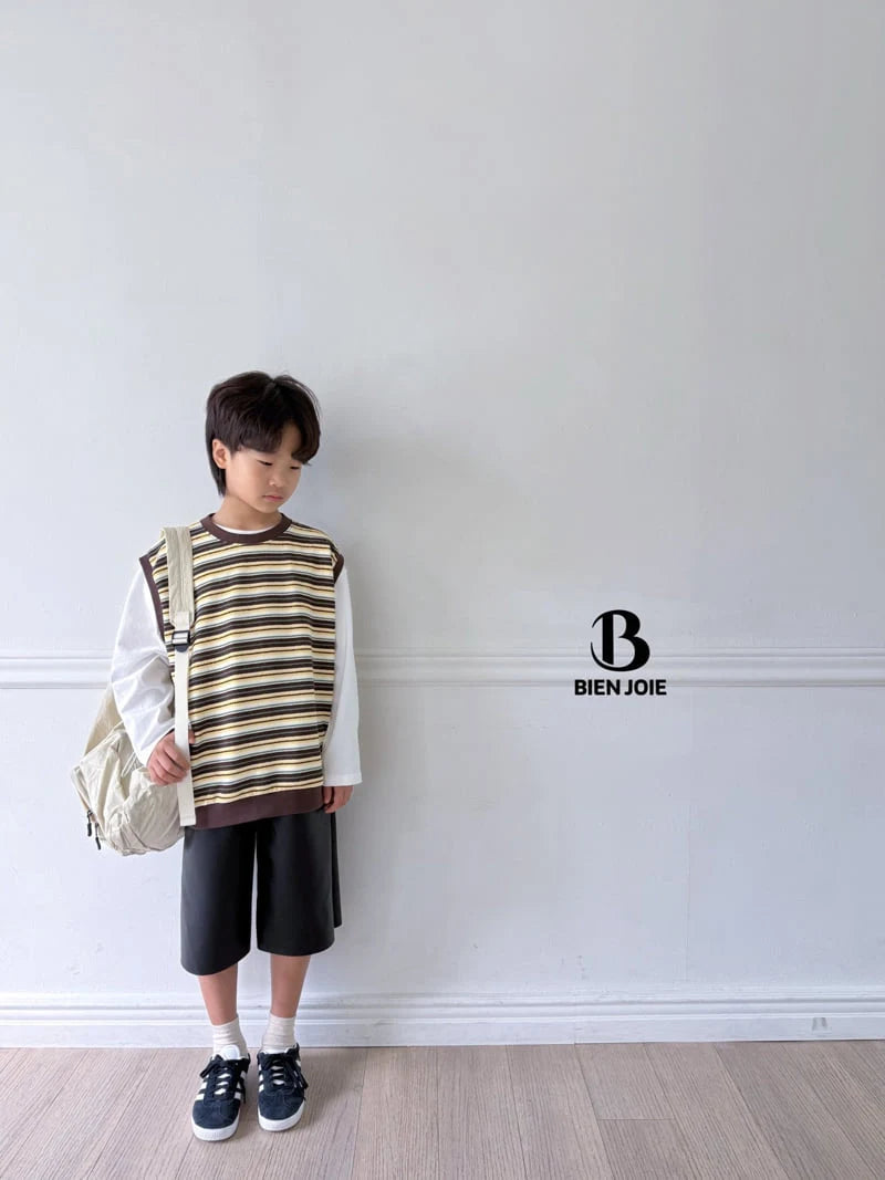 Little Foxx – K Stripe Vest