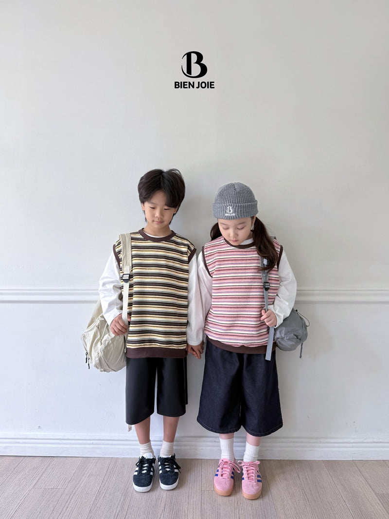 Little Foxx – K Stripe Vest