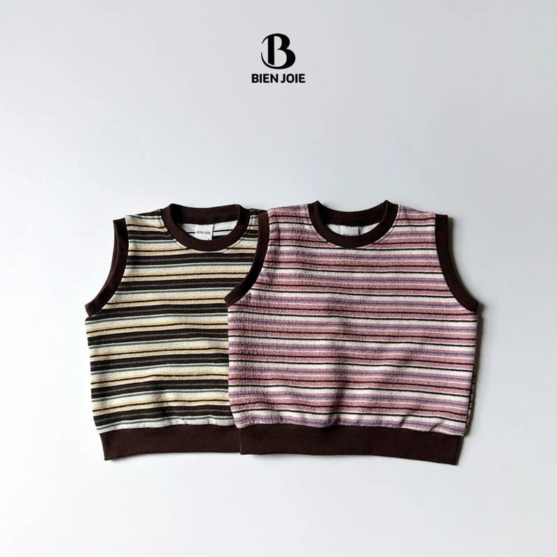 Little Foxx – K Stripe Vest