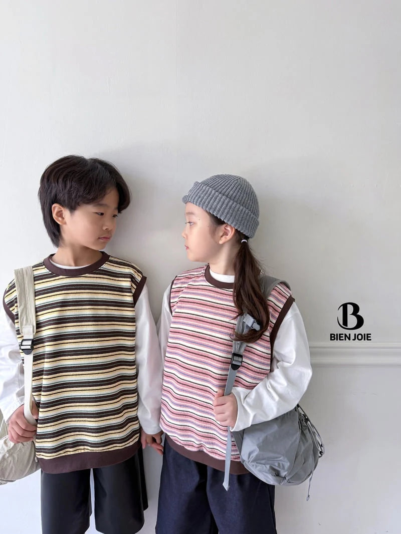 Little Foxx – K Stripe Vest
