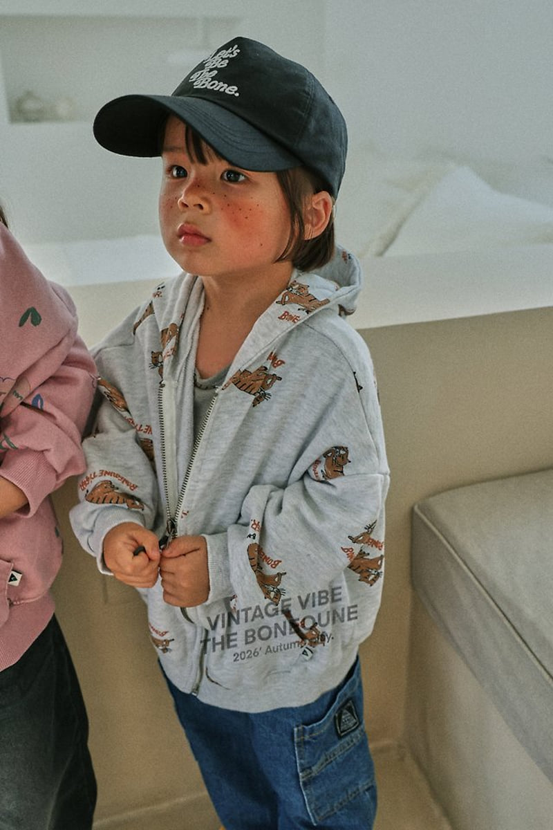 Little Foxx – Lion Graphic Hood Zip-up