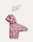 Little Foxx – Chello Flower Pigment Hood Zip-up