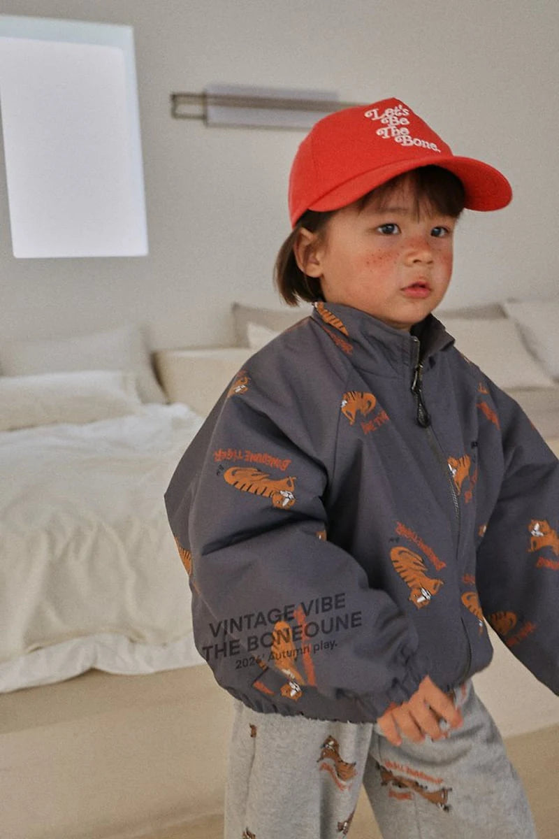 Little Foxx – Tiger Raglan Zip-up Jacket