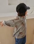 Little Foxx – Tiger Graphic Pigment Single Tee