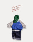 Little Foxx – Wide Roll-up Non Faded Pants