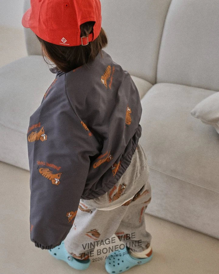 Little Foxx – Tiger Raglan Zip-up Jacket