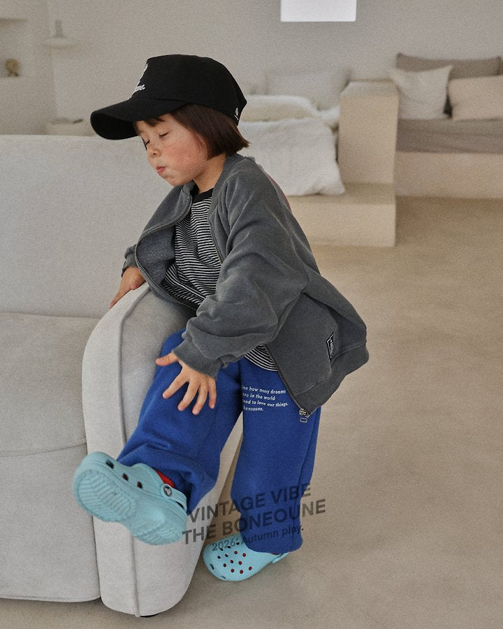 Little Foxx – Carbone Pigment Zip-up