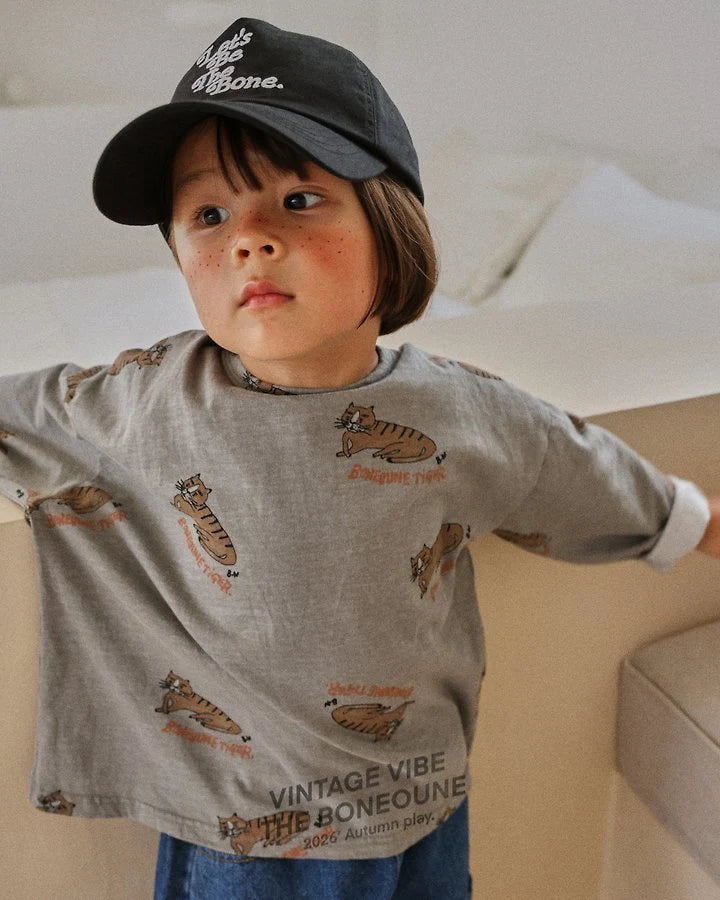 Little Foxx – Tiger Graphic Pigment Single Tee