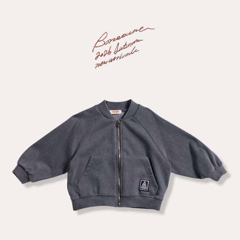 Little Foxx – Carbone Pigment Zip-up