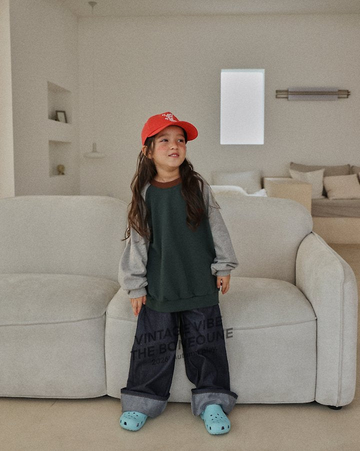 Little Foxx – Wide Roll-up Non Faded Pants