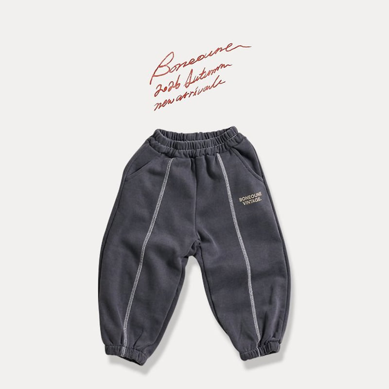Little Foxx – Pigment Stitching Jogger Pants