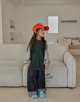 Little Foxx – Wide Roll-up Non Faded Pants