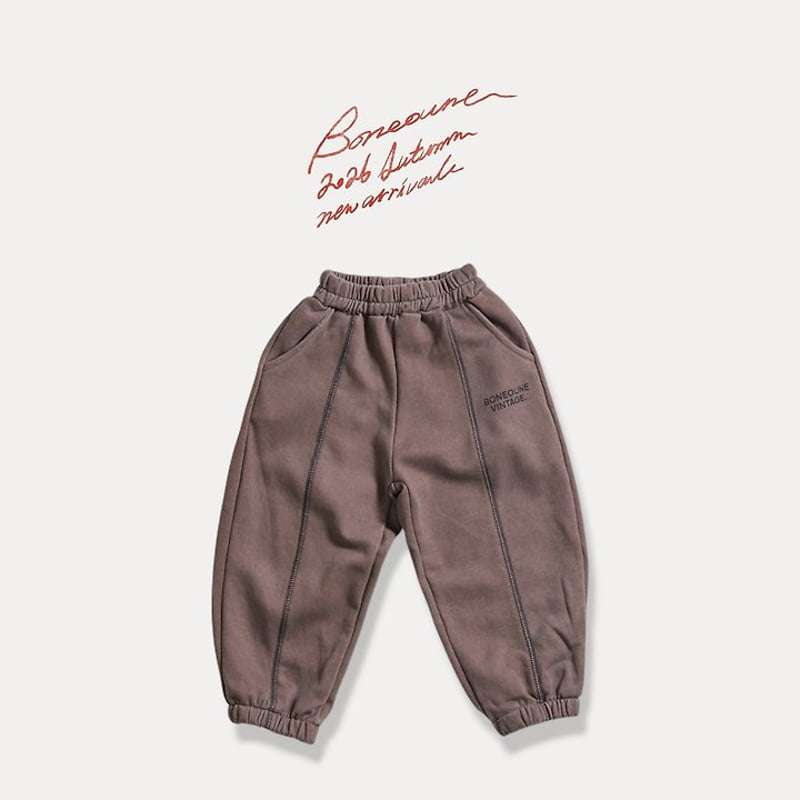Little Foxx – Pigment Stitching Jogger Pants