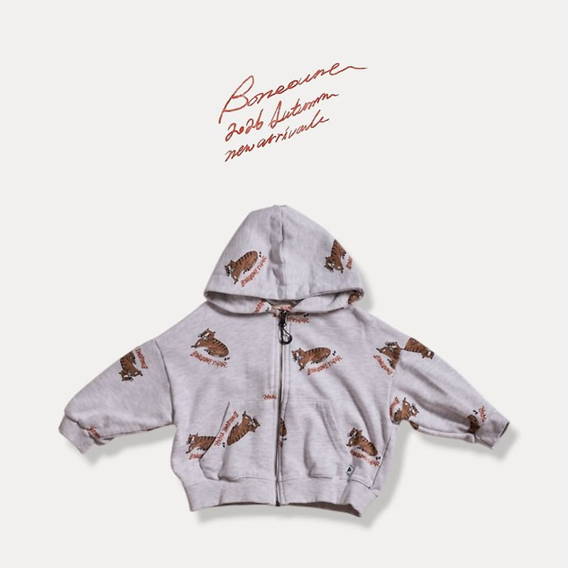 Little Foxx – Lion Graphic Hood Zip-up