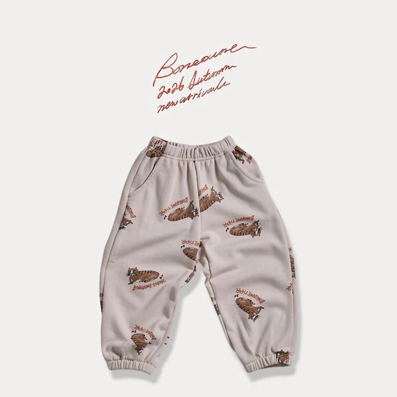 Little Foxx – Tiger Graphic Jogger Pants