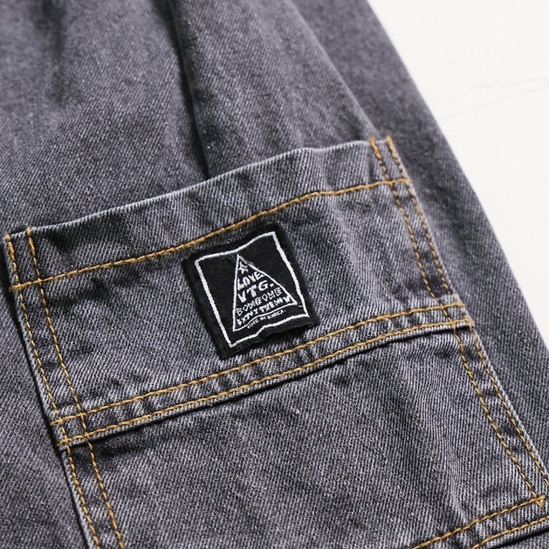 Little Foxx – Pocket Cargo Denim Pants