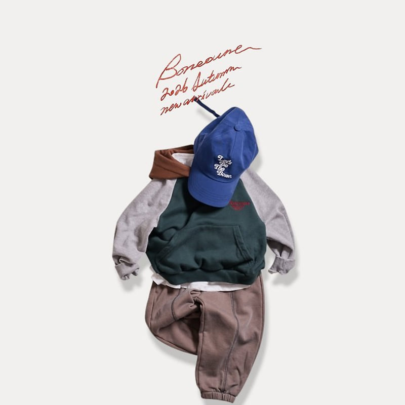 Little Foxx – Pigment Stitching Jogger Pants